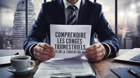 Les congés trimestriels .